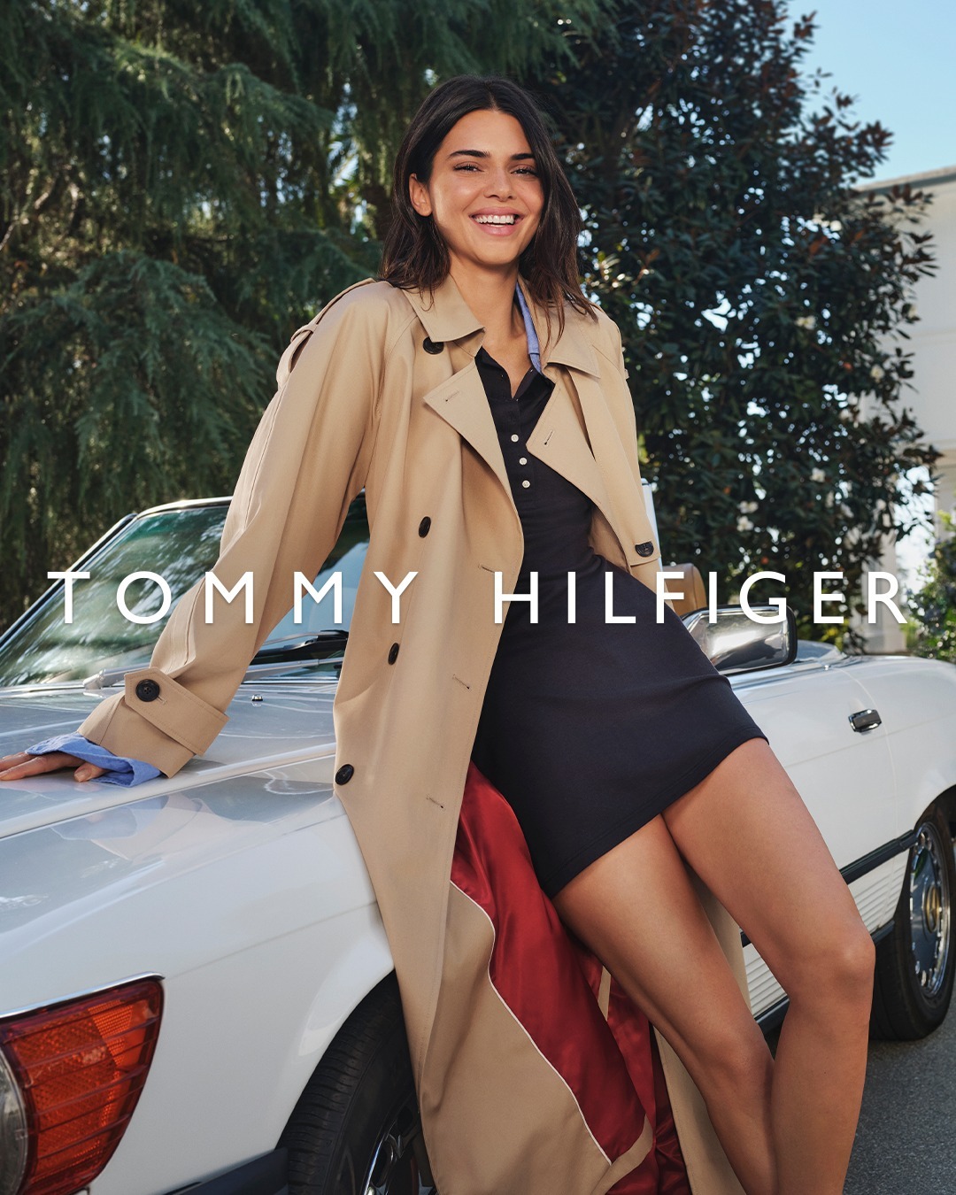 Kendall Jenner Brings LA Glam to Tommy Hilfiger's Spring Ads