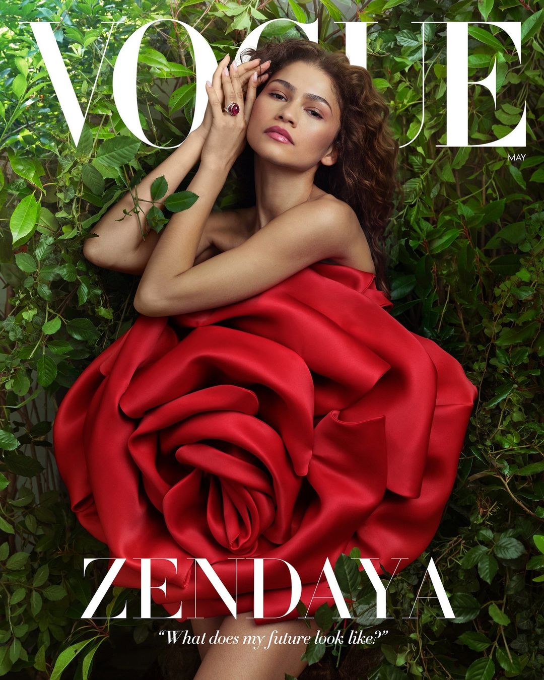 Zendaya on Vogue and British Vogue's May 2024 Covers