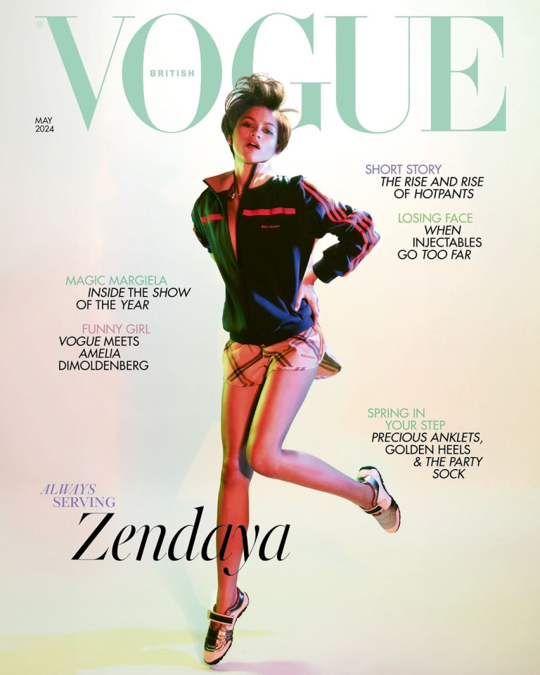 Zendaya on Vogue and British Vogue's May 2024 Covers