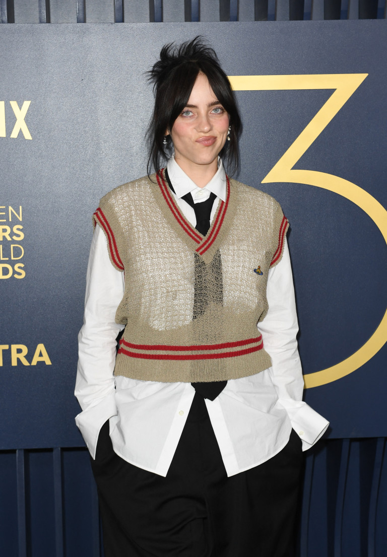 Billie Eilish at the 2024 SAG Awards 