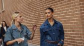 Double Denim Street Style Looks at Milan Fashion Week