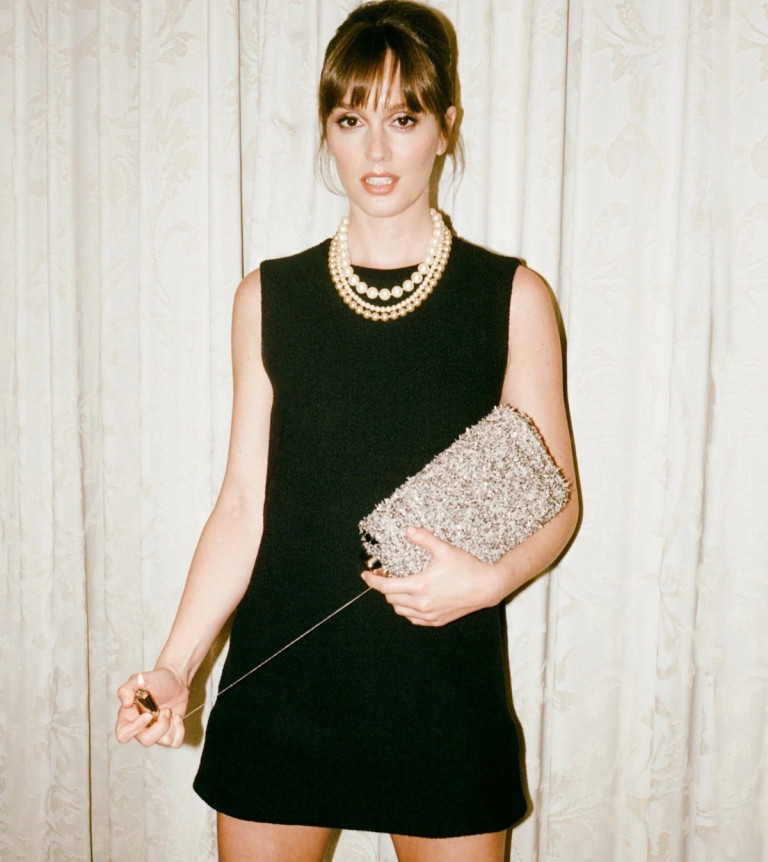 Leighton Meester Edie Parker x St. John