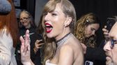 Taylor Swift at the 2024 Grammy Awards
