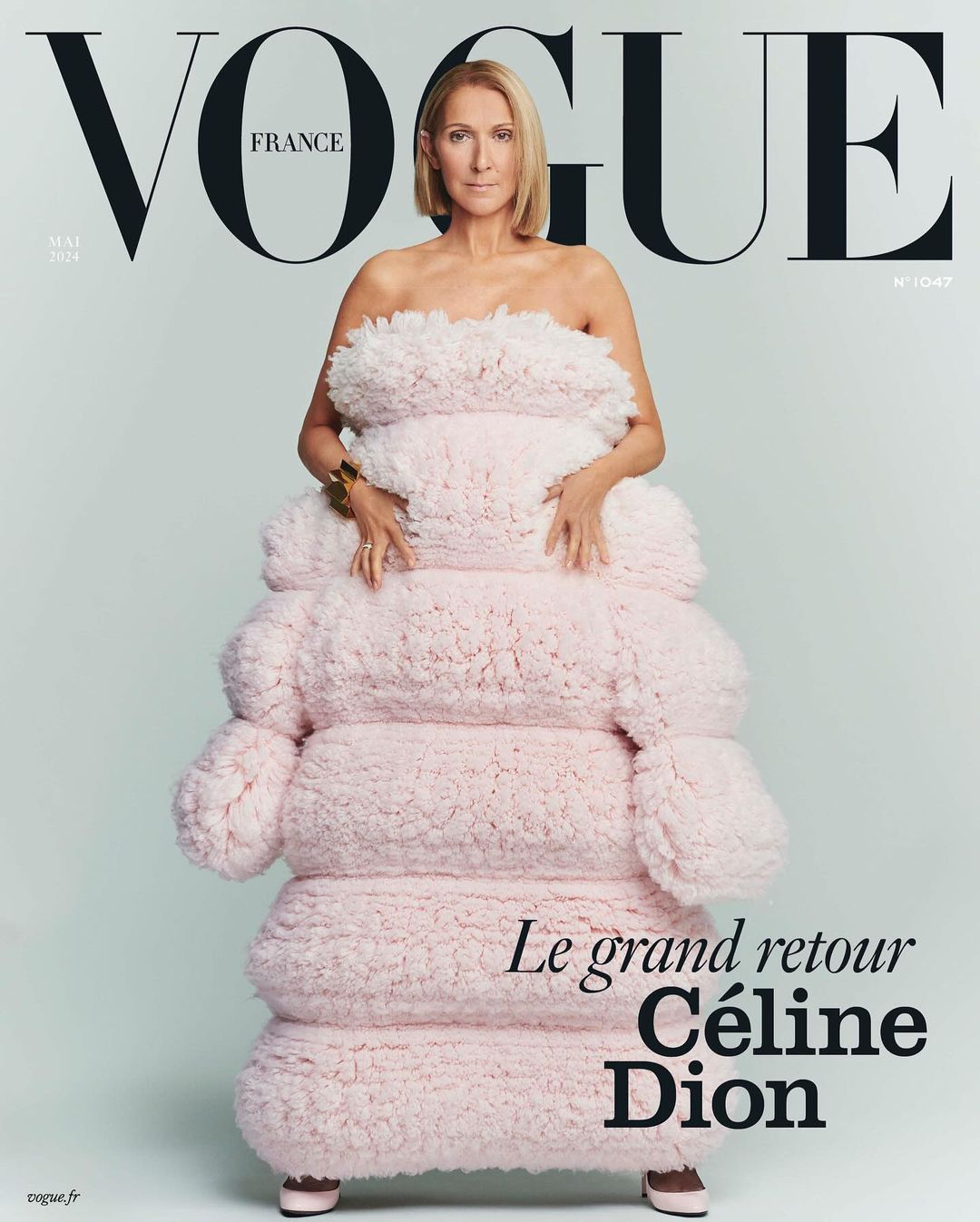 Celine Dion Is Vogue France's May 2024 Cover Star