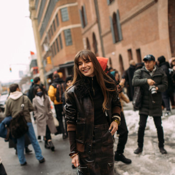 New York Fashion Week Fall 2025 Street Style