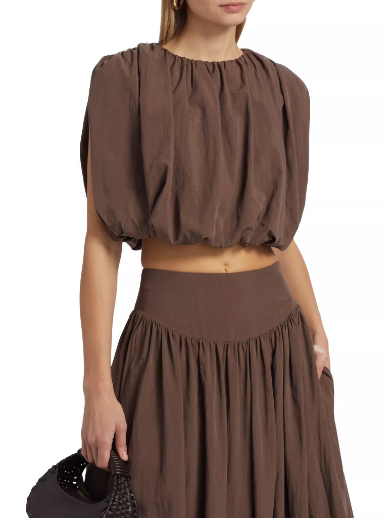 Nicholas the Label Nadira Crop Bubble Top