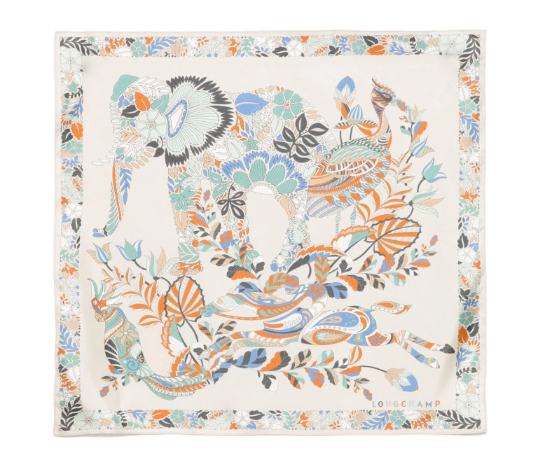 Longchamp Forêt Longchamp Scarf 50