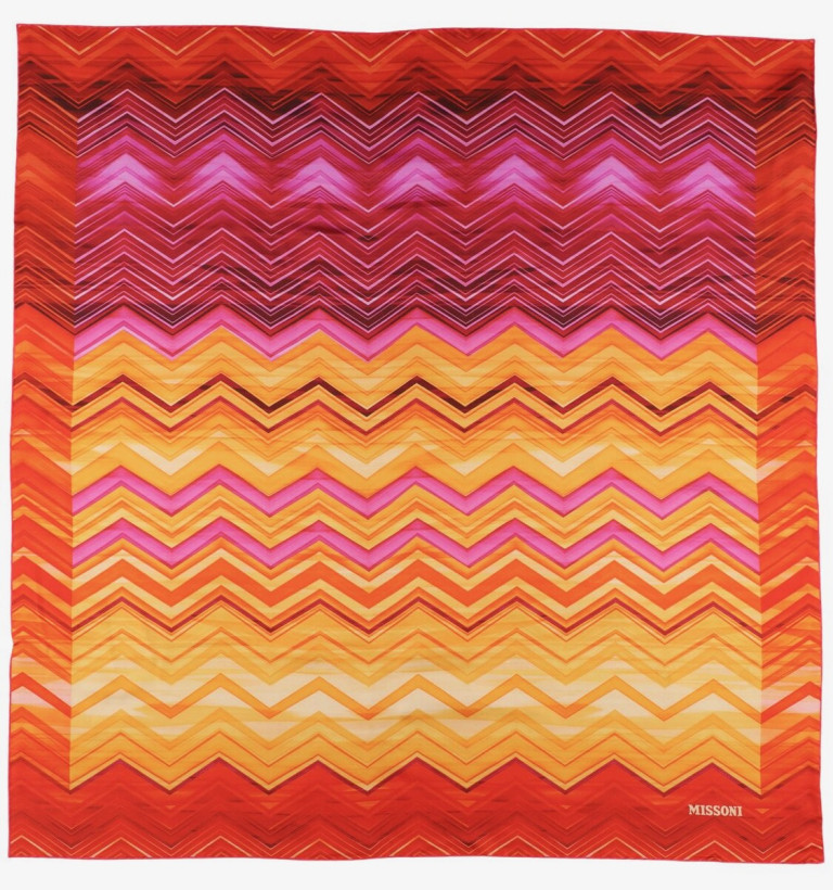 Missoni Printed Silk Scarf