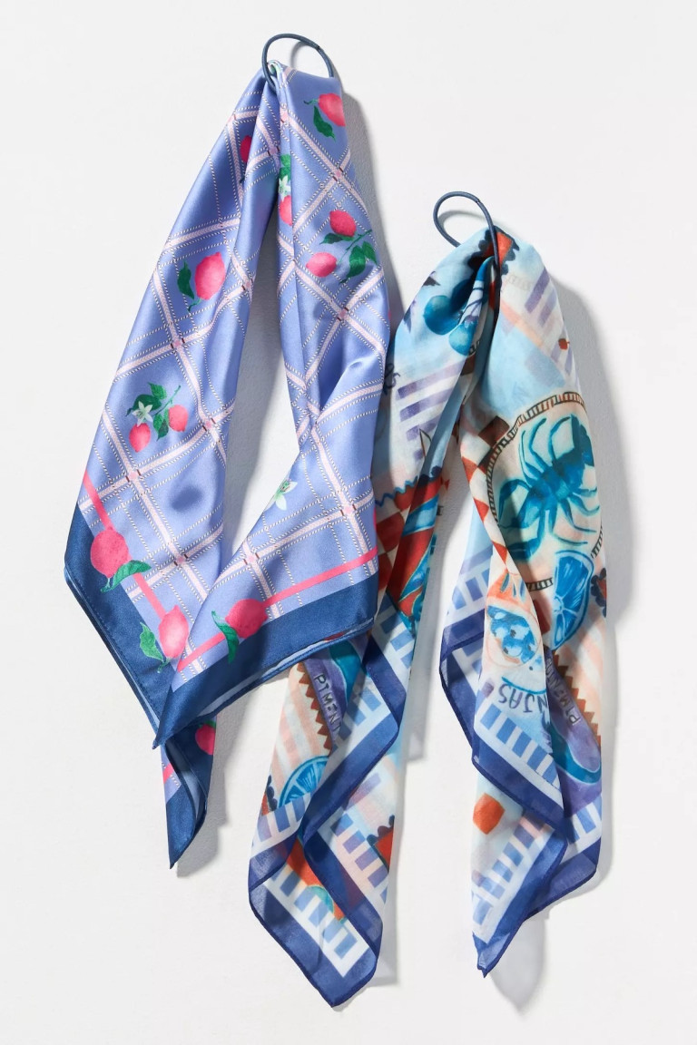 By Anthropologie Fruit Stand Head Scarves