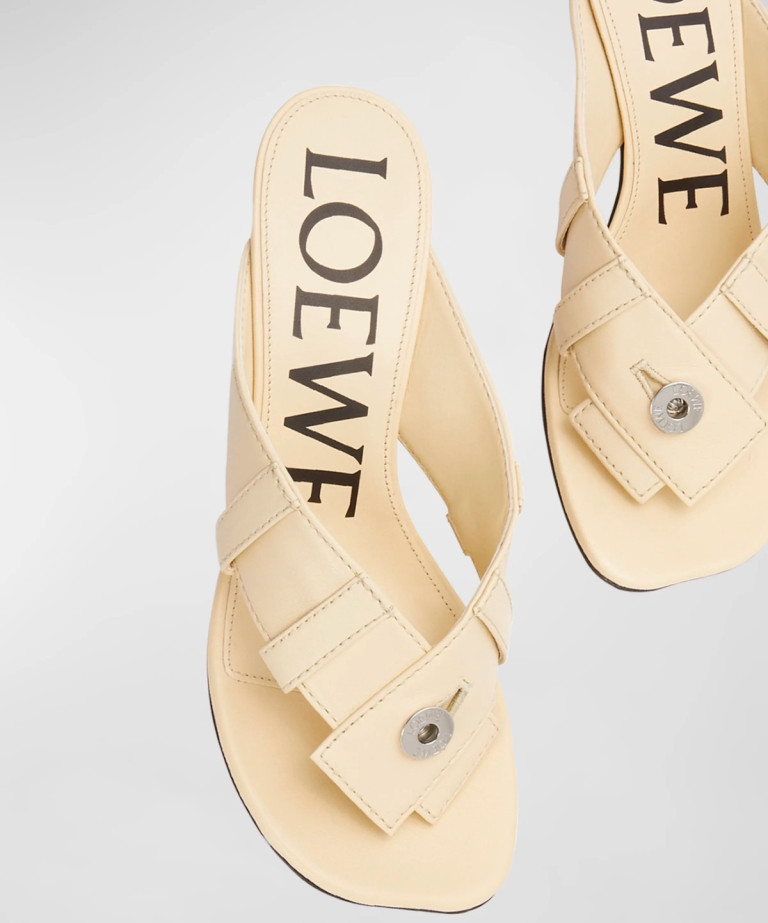 Loewe Toy Lambskin Slide Sandals