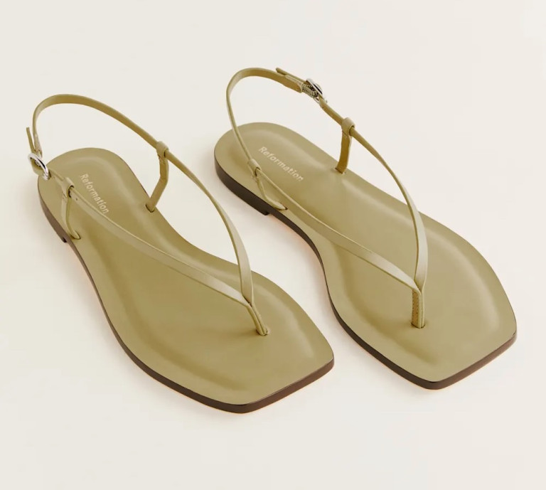 Reformation Vincenza Thong Sandal