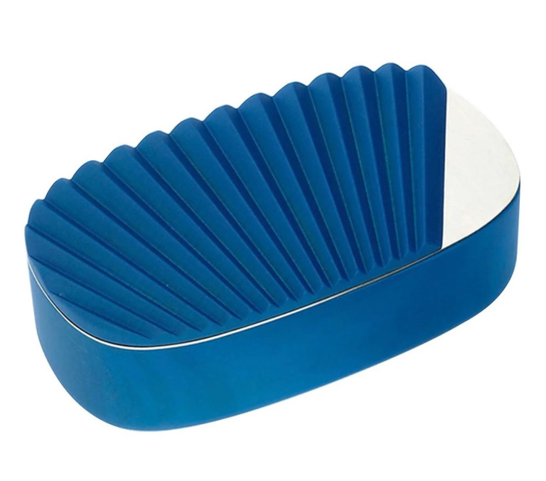 Portego Mini Portrait Blue Oval Jewelry Box