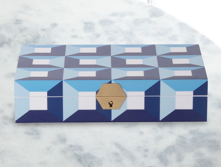 Jonathan Adler Sorrento Lacquer Jewelry Box