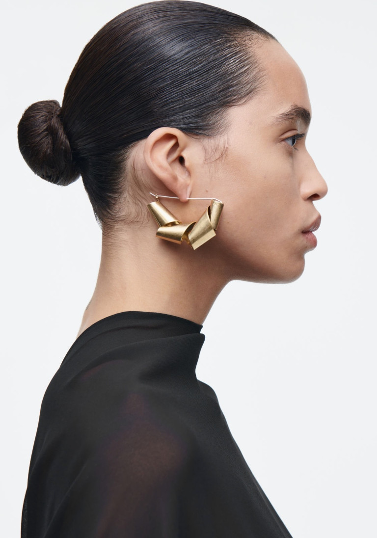 COS Twisted Earrings