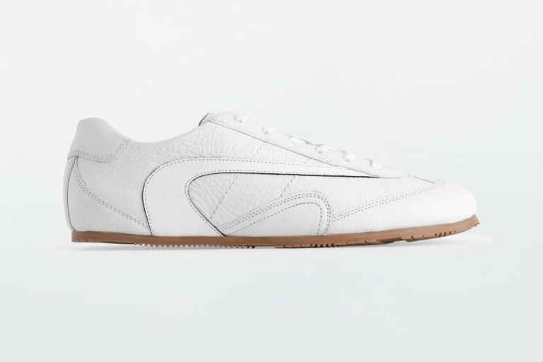 COS Minimal Leather Sneakers