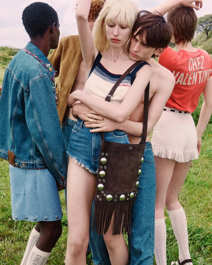 Valentino Garavani Nellcote Bag Campaign