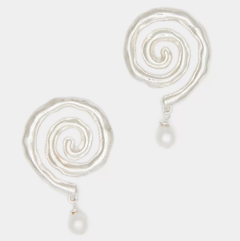 Deux Lions Jewelry Sacred Spiral Earrings