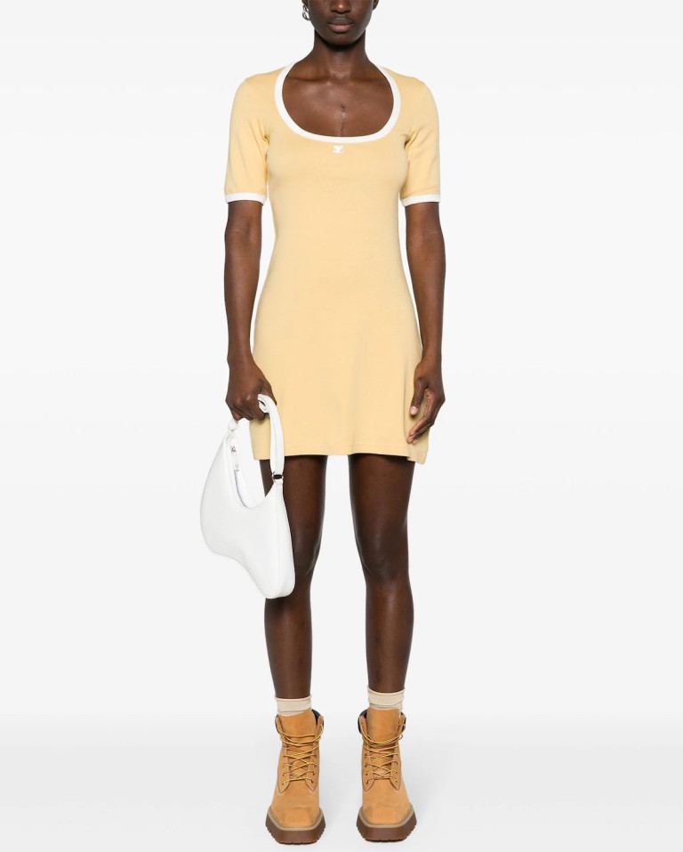 Courreges Holistic Cotton Minidress
