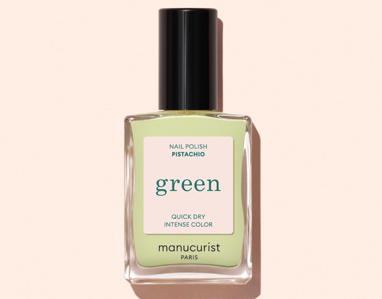 Manucurist Green Natural Nail Polish in Pistachio