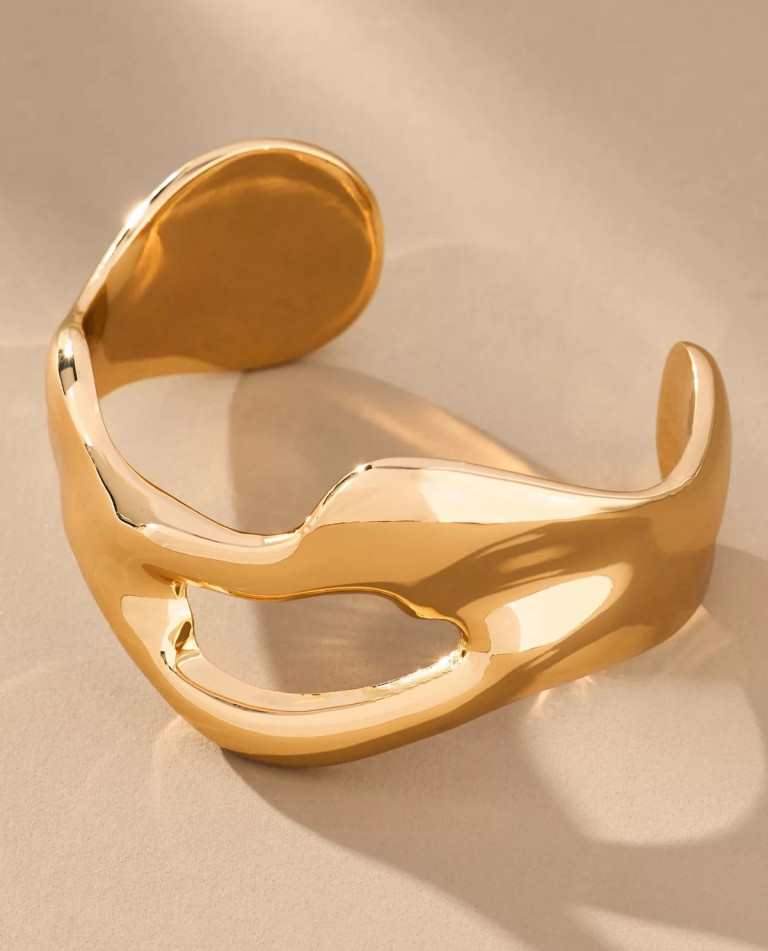 Ettika Open Abstract Cuff Bracelet