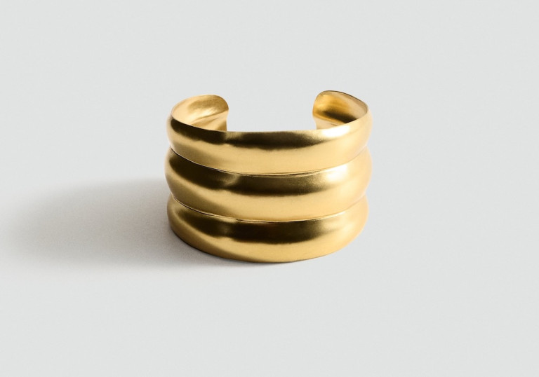 Mango Rigid Bracelet With Relief