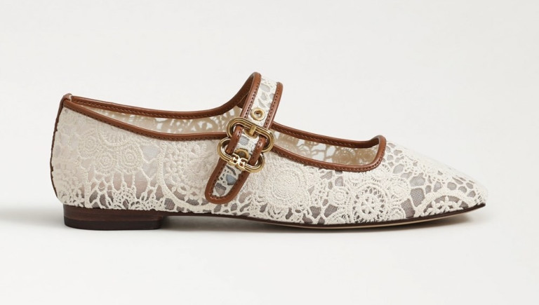 Sam Edelman Michaela Mesh Mary Jane Flat