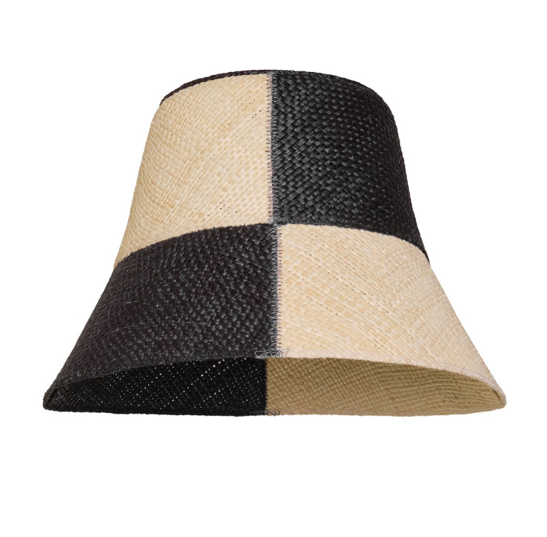 Johanna Ortiz Heaven and Earth Toquilla Straw Bucket Hat