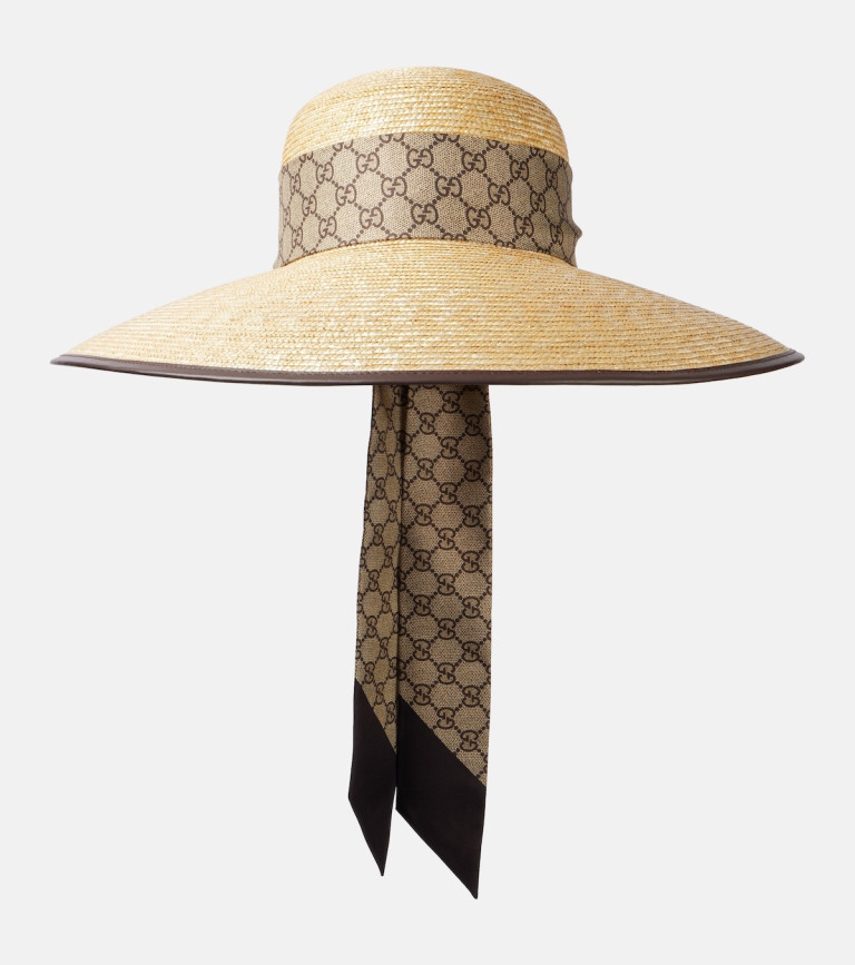 Gucci GG Raffia Sunhat