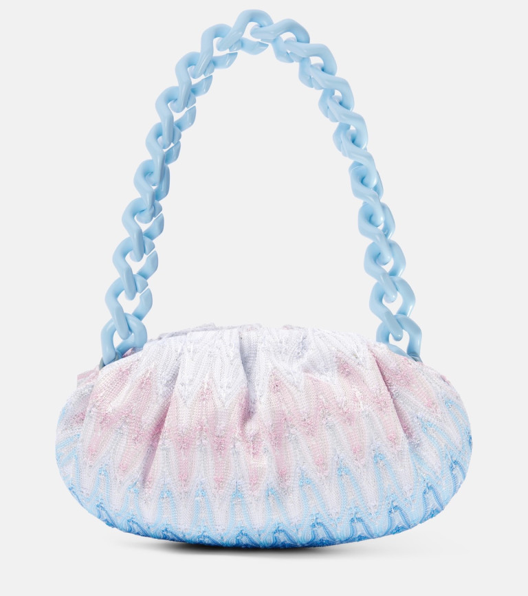 Missoni Zigzag Ombre Lame Shoulder Bag