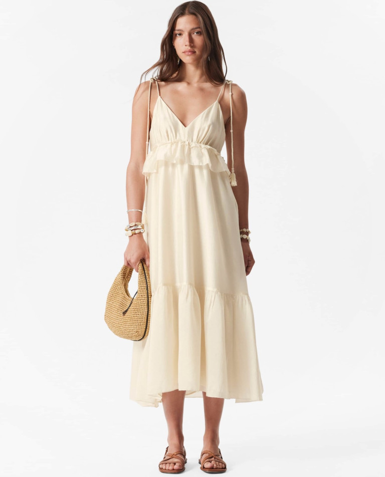 Other Stories Strappy Midi Dress