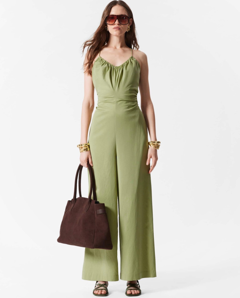 Other Stories Open-Back Wide-Leg Jumpsuit