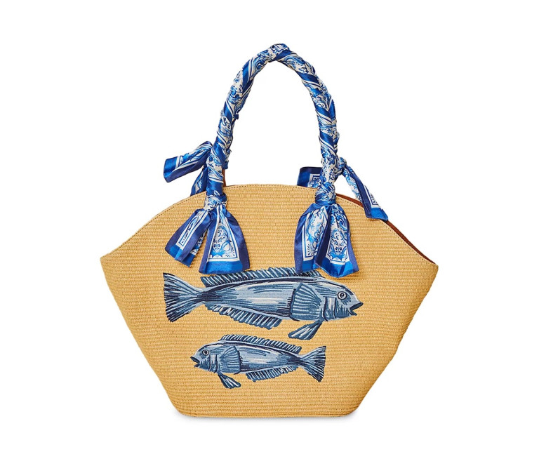 FARM Rio Garden Tiles Shell Tote