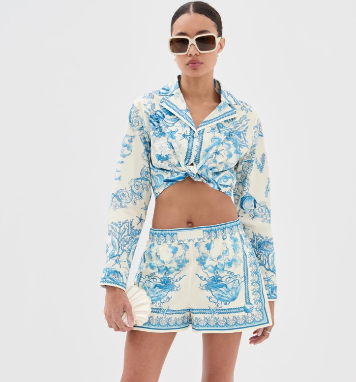 Versace Barocco Bicolour Foulard