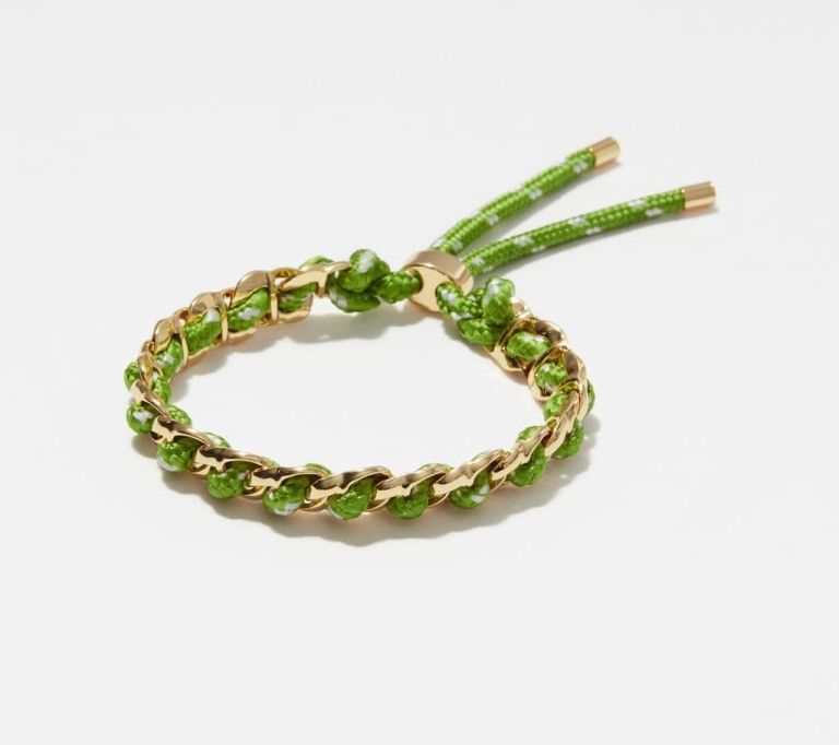 Other Stories Interlinked-Chain Cord Bracelet