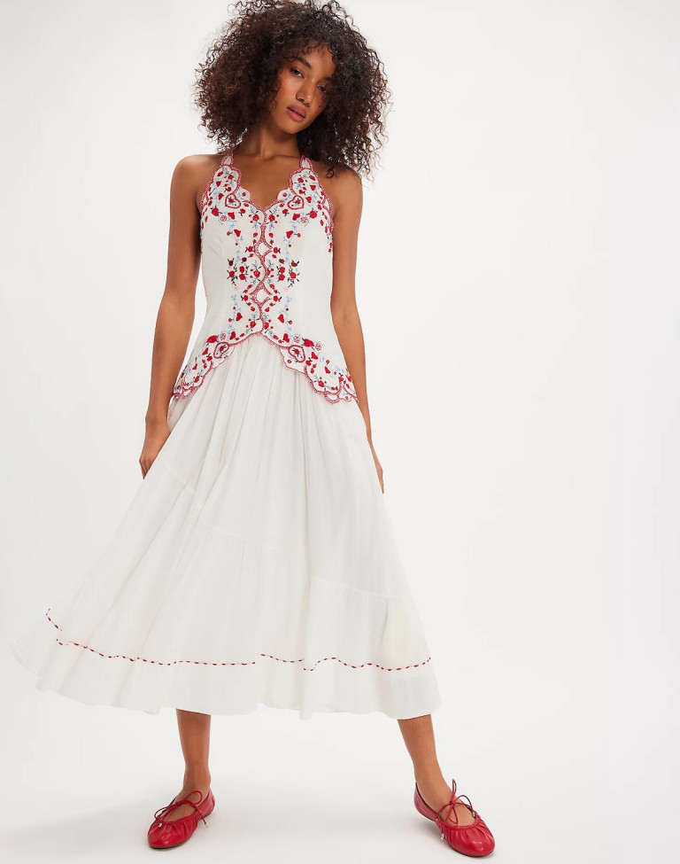Free People Valenciana Midi Dress