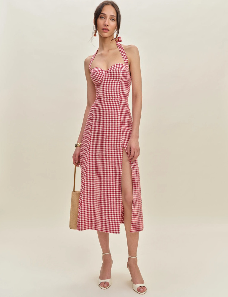 Reformation Tala Linen Dress