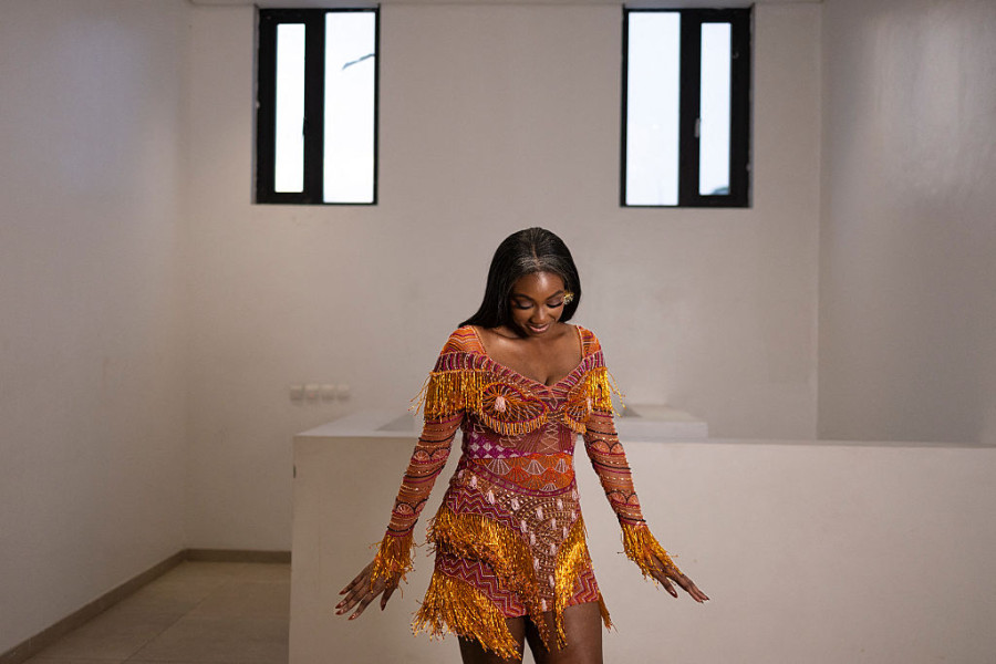 Nigerian designer Kanyinsola Onalaja