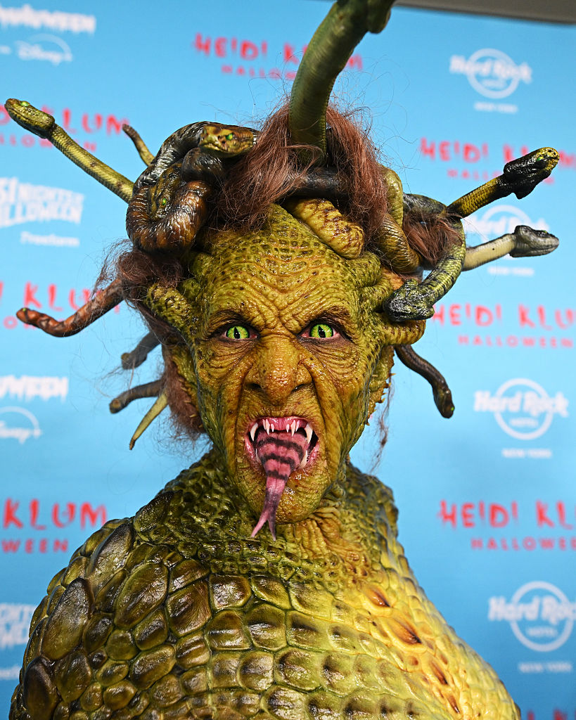 Heidi Klum Medusa costume