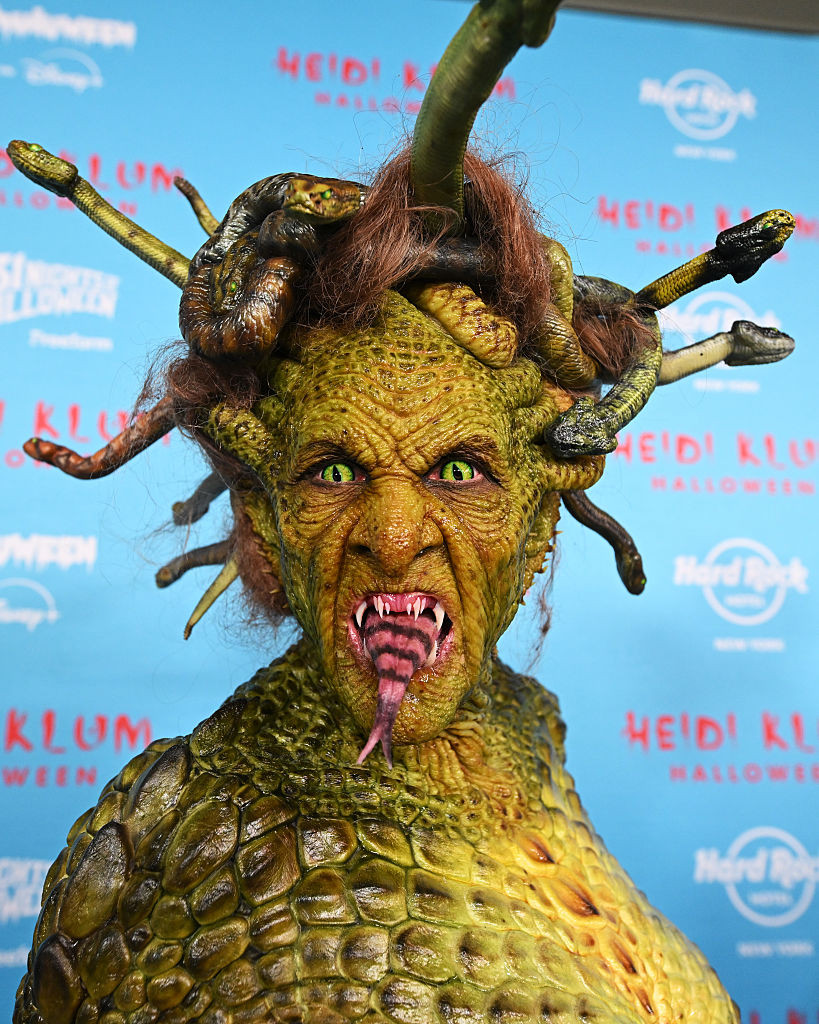 Heidi Klum Medusa costume