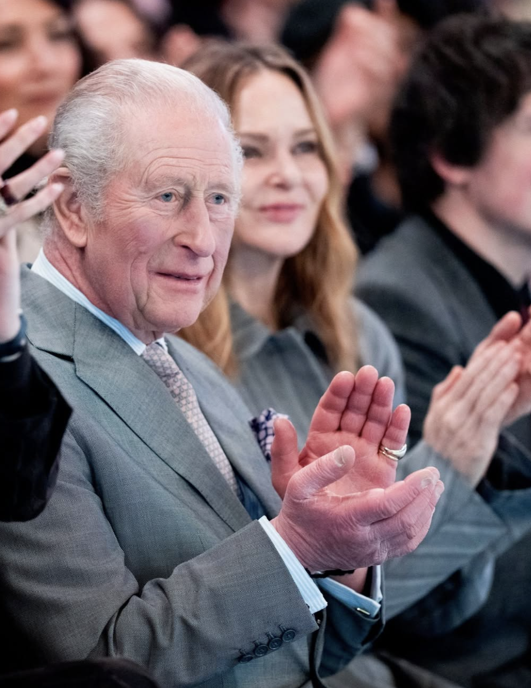 King Charles at London Fashion Week