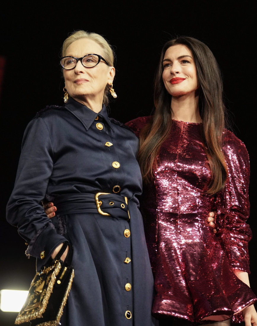 Meryl Streep and Anne Hathaway
