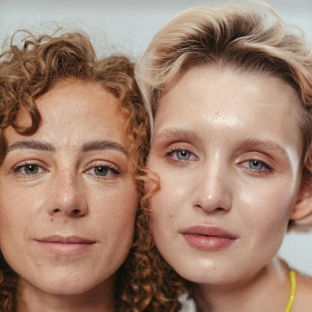 Dewy skin
