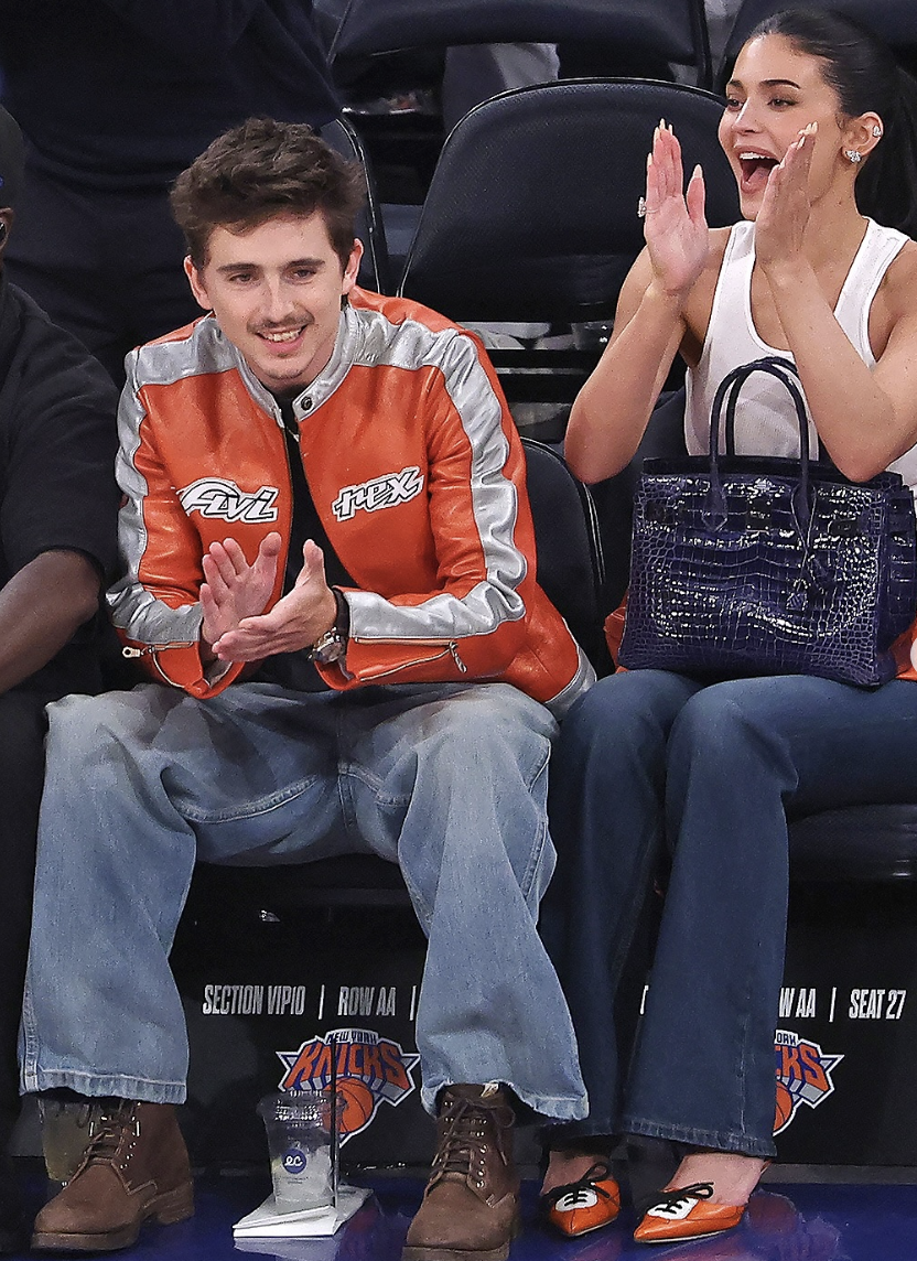 Kylie Jenner and Timothee Chalamet