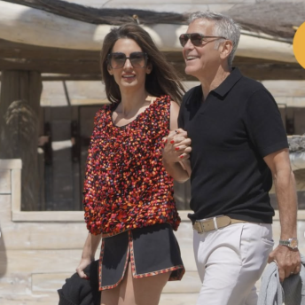 Amal and George Clooney