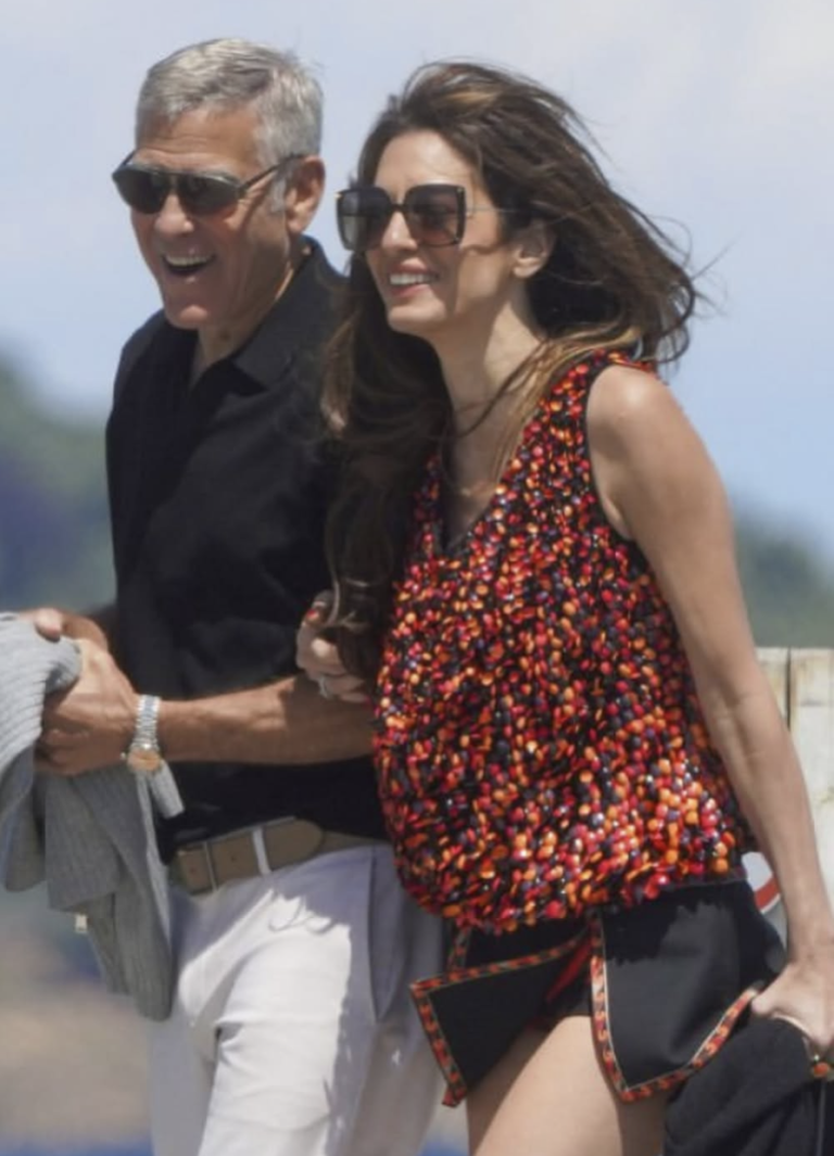 Amal and George Clooney