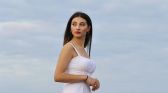 Summer white dress
