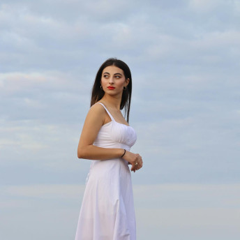 Summer white dress