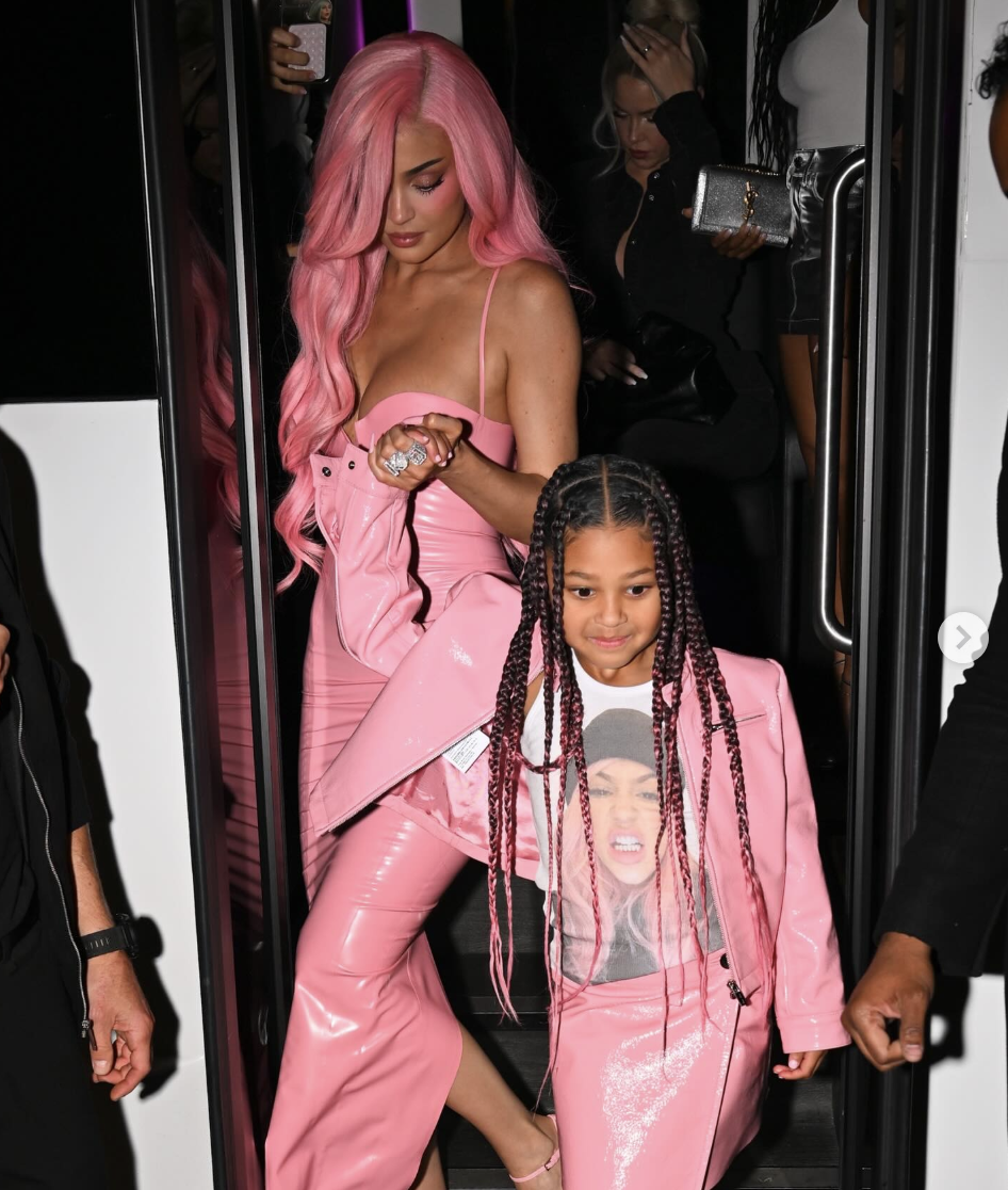 Kylie Jenner and Stormi Webster