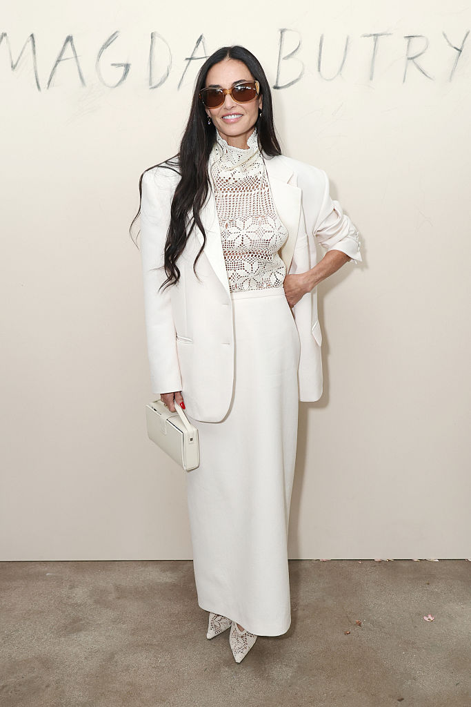 Demi Moore Brings Back Her Chin Grazing Bob For New Demi Moore Brings Back Her Chin Grazing Bob For New